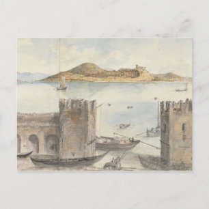 Cartão Postal Porto de Arona (1795) Charles Gore