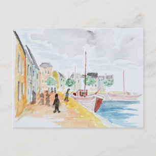 Cartão Postal Porto de Concarneau   Bretanha, França