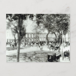 Cartão Postal Porto de Espanha, Trinidade, 1891