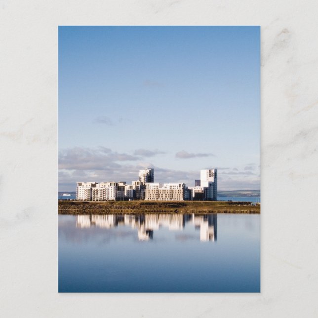 Cartão Postal Porto De Leith, Edimburgo (Frente)