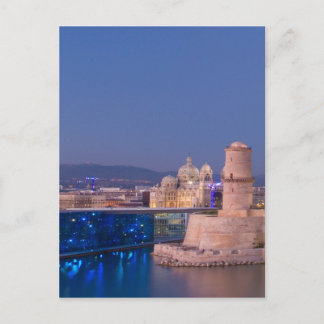 Cartão Postal Porto de Marselha