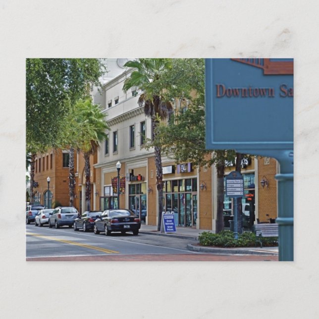 Cartão Postal Porto de segurança do centro (Frente)