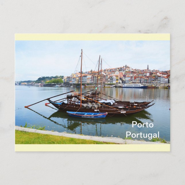 Cartão Postal Porto em Portugal (Frente)