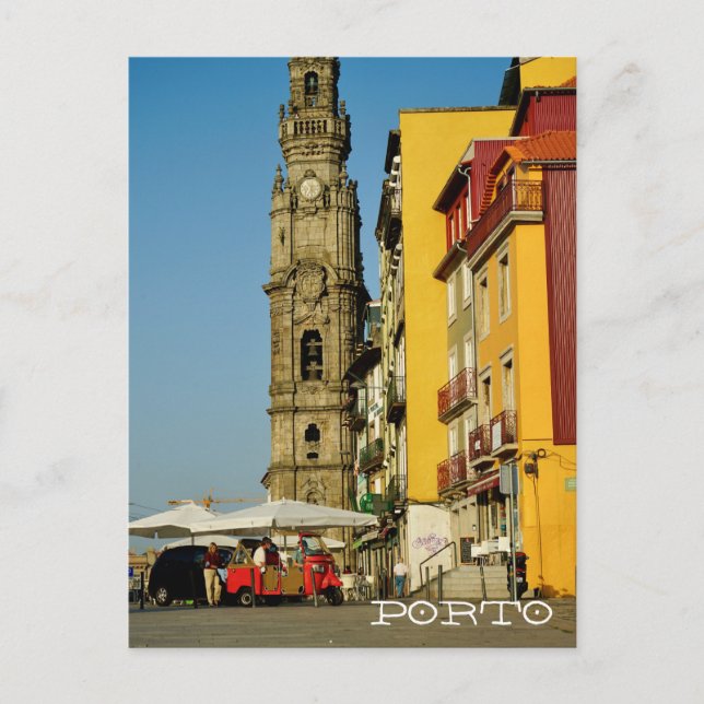 Cartão postal Porto Portugal (Frente)