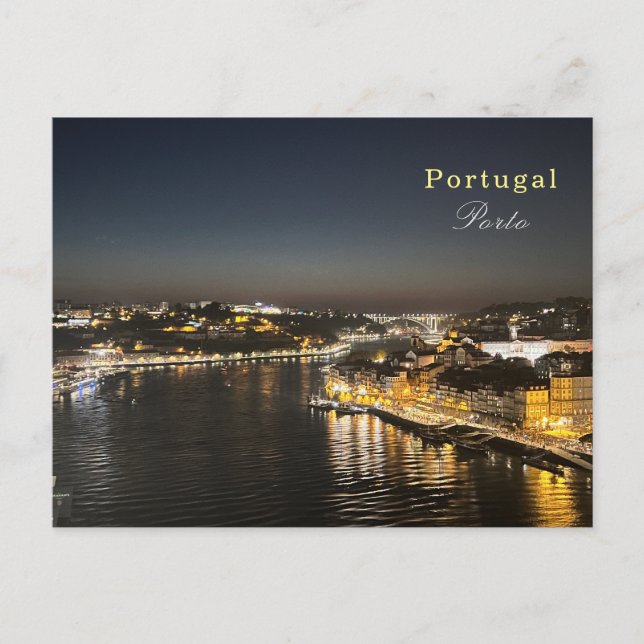 Cartão postal Porto - Portugal (Frente)