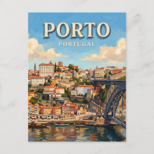 Cartão Postal Porto Portugal