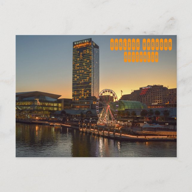 Cartão Postal Porto querido de Sydney, Austrália (Frente)