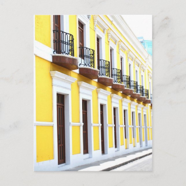 Cartão Postal Porto Rico (Frente)