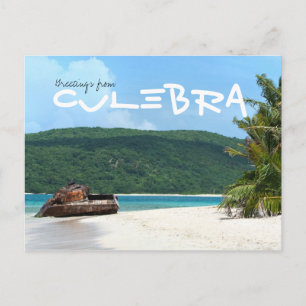 Cartão Postal Porto Rico Beach Tank