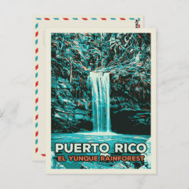 Cartão Postal Porto Rico, Cartão-postal do Parque Nacional El Yu