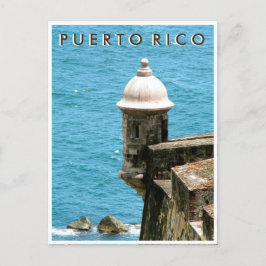 Cartão Postal Porto Rico: Vista do Oceano El Morro