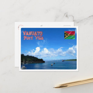 Cartão Postal Porto Vila - Porto Natural - Vanuatu -