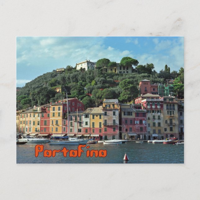 Cartão Postal Portofino (Frente)
