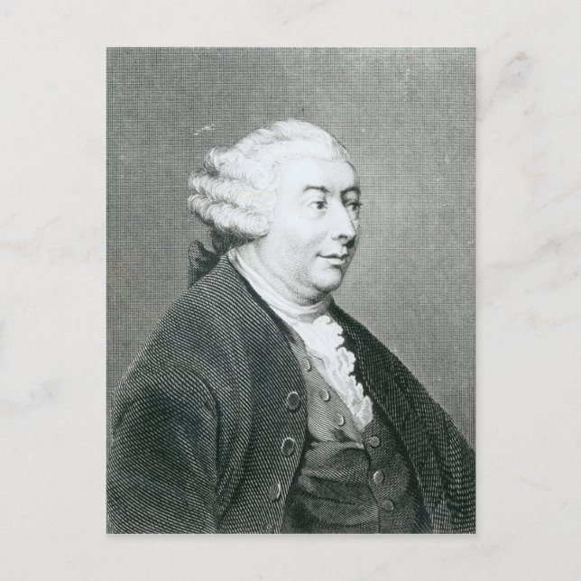 Cartão Postal Portrait of David Hume (Frente)