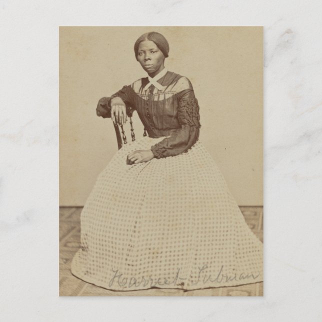 Cartão Postal Portrait of Harriet Tubman | 1868-69 (Frente)