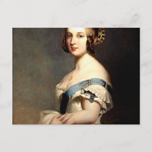 Cartão Postal Portrait Of Queen Victoria (Frente)