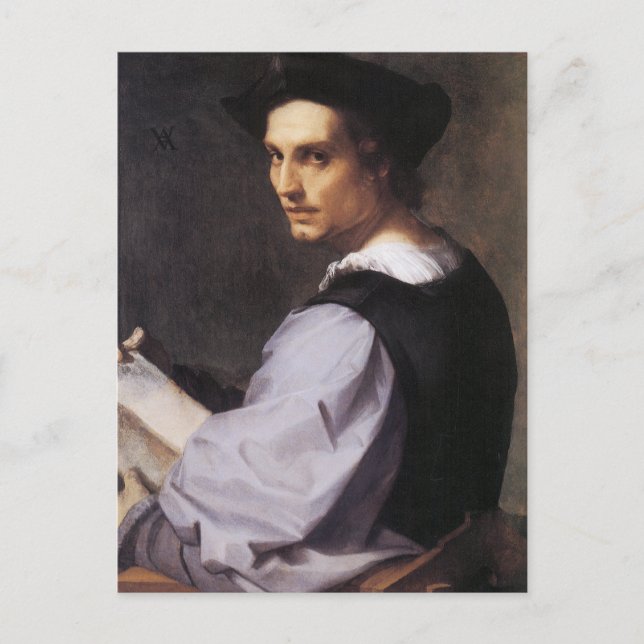 Cartão Postal Portriz de um Jovem (Frente)