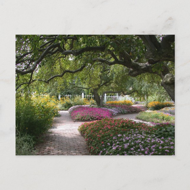 Cartão Postal Portsmouth Garden (Frente)