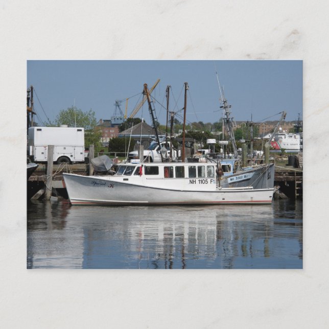 Cartão postal Portsmouth Harbor (Frente)