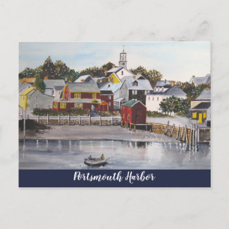 Cartão Postal Portsmouth Harbour, New Hampshire