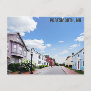 Cartão Postal Portsmouth New Hampshire The Hill Historic Houses