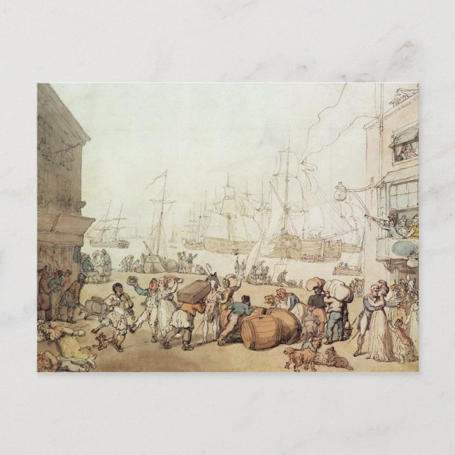 Cartão Postal Portsmouth Point, 1811 (Frente)