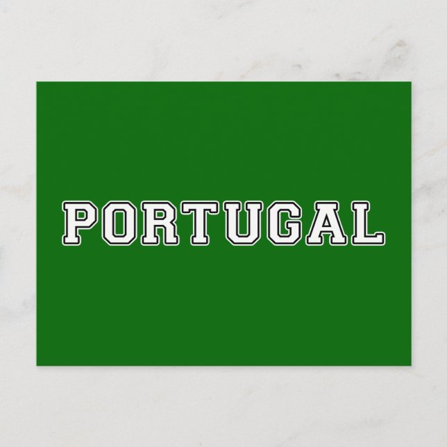 Cartão Postal Portugal (Frente)