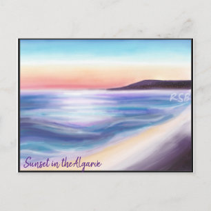 Cartão Postal Portugal Aromas do mar do Algarve