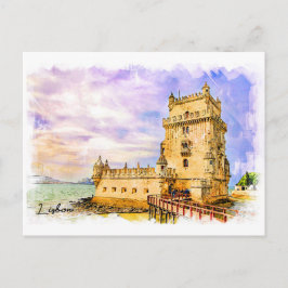 Cartão Postal Portugal, Lisboa - Torre de Belém