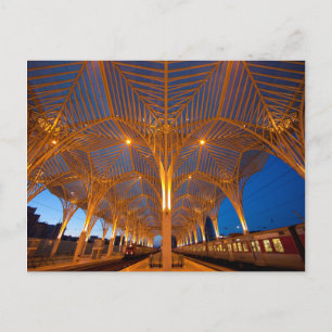 Cartão Postal Portugal, Lisboa. Vista Da Estação Moderna