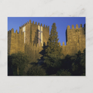 Cartão Postal Portugal, Minho, Guimaraes. Castelo de Sao