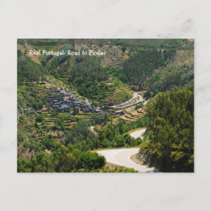 Cartão Postal Portugal Real - Estrada para Piodao