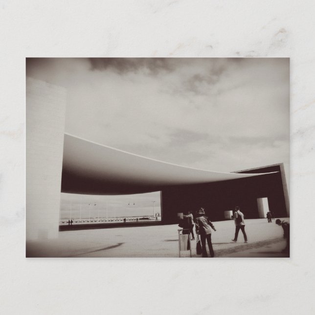 Cartão Postal Portugalia por Alvaro Siza Vieira (Frente)