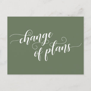 Cartão Postal Pós-casamento da Oliva Verde