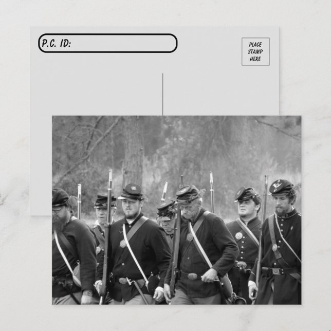 Cartão Postal Pós-travessia da Batalha Weary - Repromulgação da  (Frente/Verso)