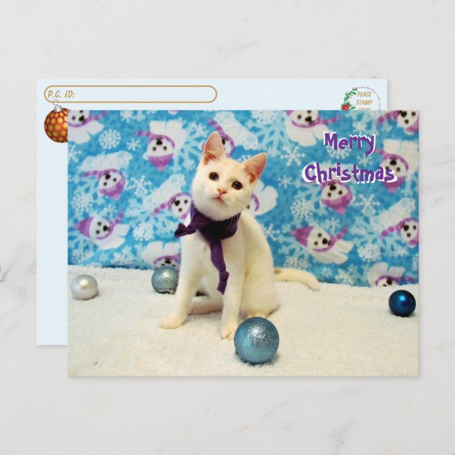 Cartão Postal Pós-travessia - Natal de Audrey - Cartão-postal de (Frente/Verso)