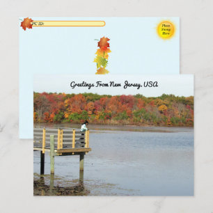 Cartão Postal Pós-travessia - Pensamentos do outono - Helmetta N