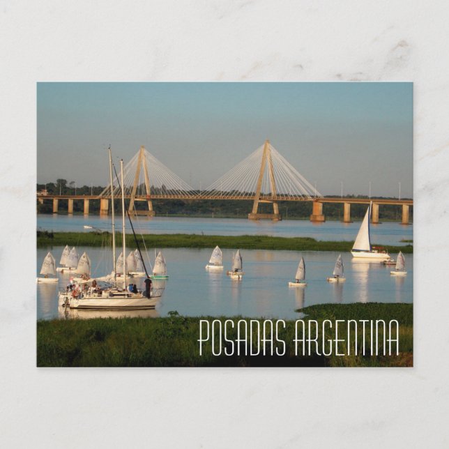 Cartão postal Posadas Argentina (Frente)