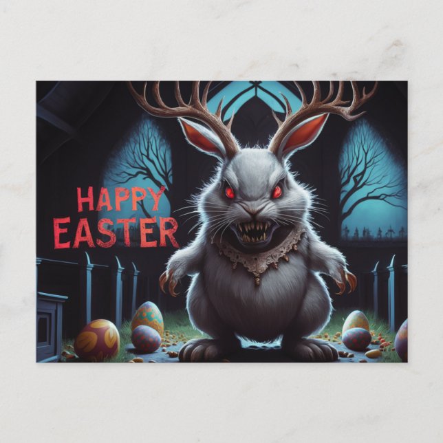 Cartão Postal Poscards Happy Easter 07 (Frente)