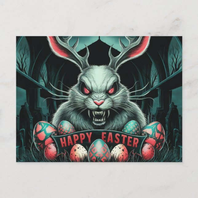 Cartão Postal Poscards Happy Easter 12 (Frente)