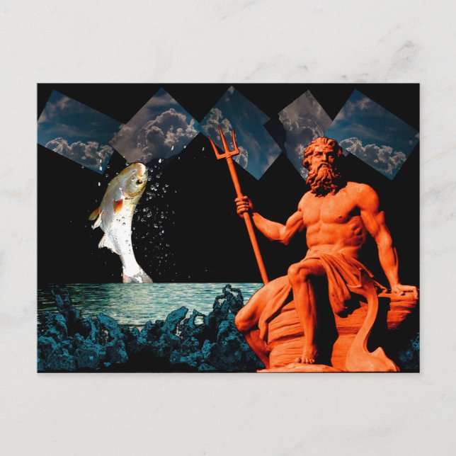 Cartão Postal Poseidon (Frente)