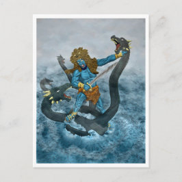 Cartão Postal Poseidon