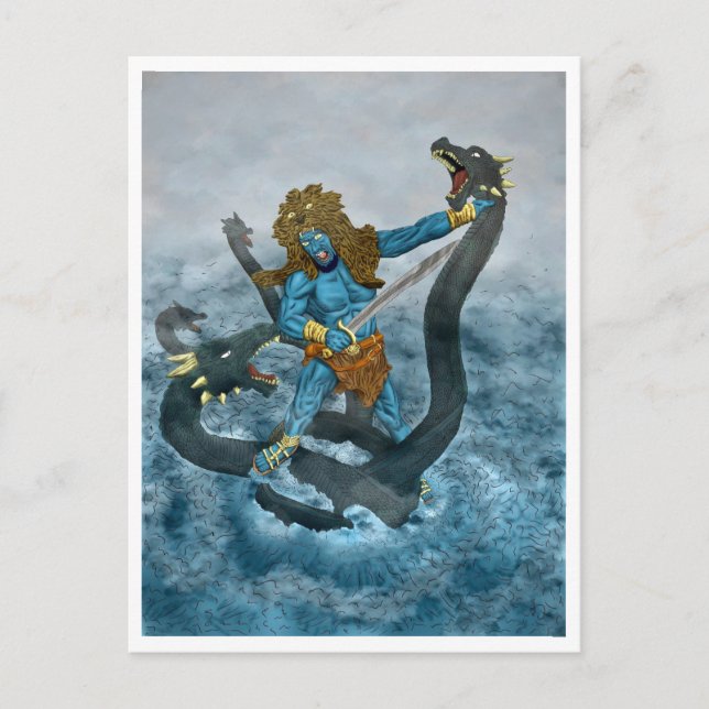 Cartão Postal Poseidon (Frente)