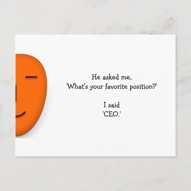 Cartão Postal Posição Favorita da Data. - Enviar um Cartão-Posta (Frente)