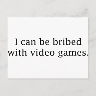 Cartão Postal Posso Ser Submetido A Videos games
