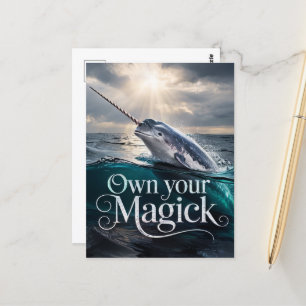 Cartão Postal Possua seu Magick Narbalale