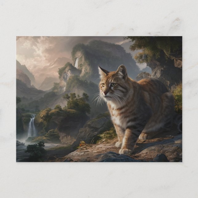 Cartão Postal Post card  Cat  Série 10 02 (Frente)