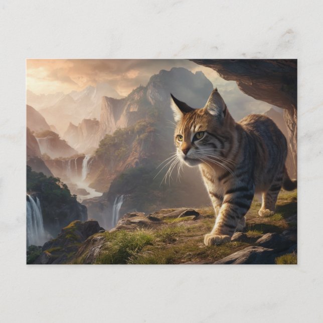 Cartão Postal Post card  Cat  Série 10 03 (Frente)