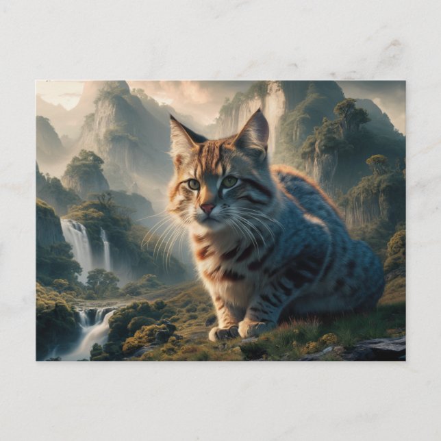 Cartão Postal Post card  Cat  Série 10 23 (Frente)