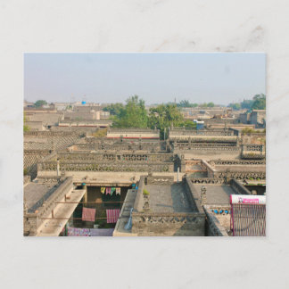 Cartão Postal Postais tejados de Pingyao, China
